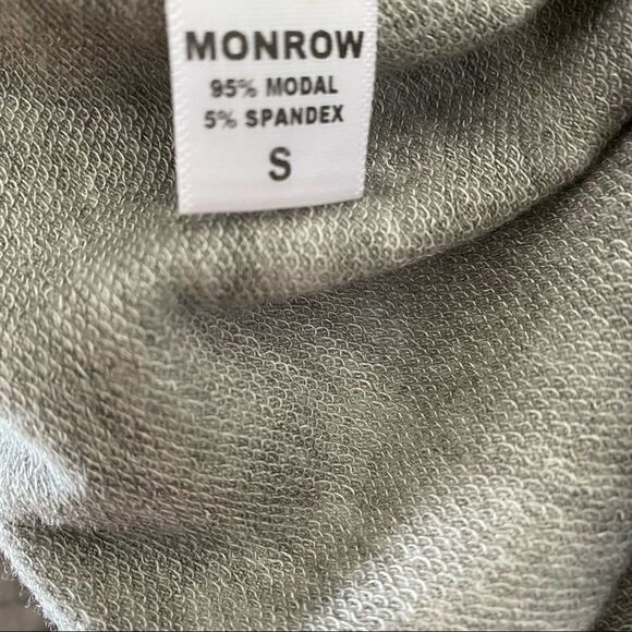 Revolve-Monrow Camo Raglan Sweatshirt (Small) - Picture 10 of 10